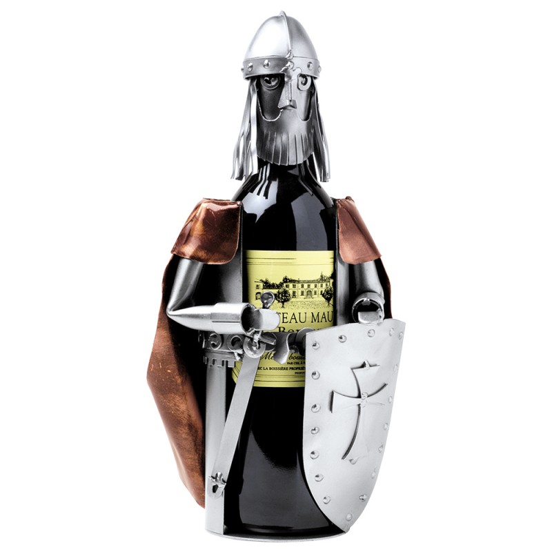 Le gardien du raisin Dragon Steampunk porte bouteille vin 32 cm