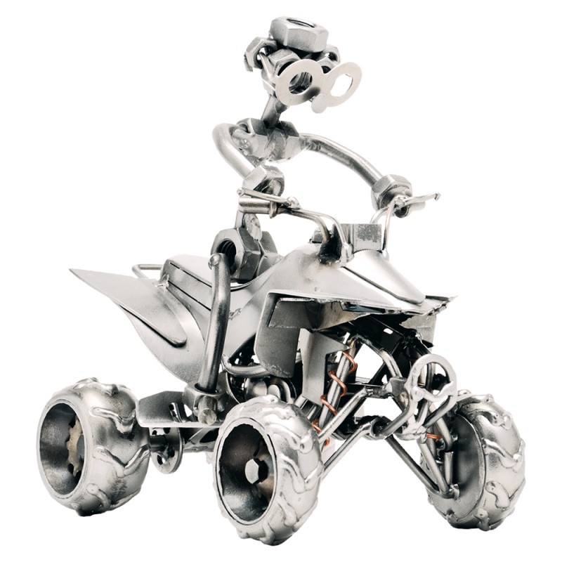 Figurine HINZ-KUNST en métal sculpture thème véhicules motorisés